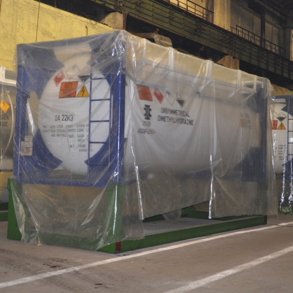 «Азовмаш» изготавливает контейнеры-цистерны для бразильского космодрома
